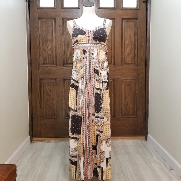 Matilda Jane The Adventure Begins Perfectly Paisley Maxi Dress - Picture 2 of 10